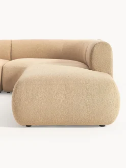 Sofa Rinconera Modular En Tejido Boucle Sofia (4 Plazas)