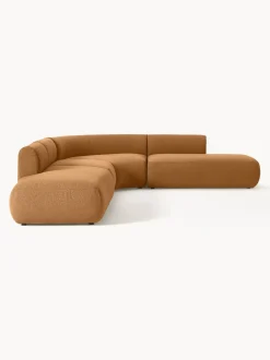 Sofa Rinconera Modular En Tejido Boucle Sofia (4 Plazas)