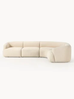 Sofa Rinconera Modular En Tejido Boucle Sofia (4 Plazas)