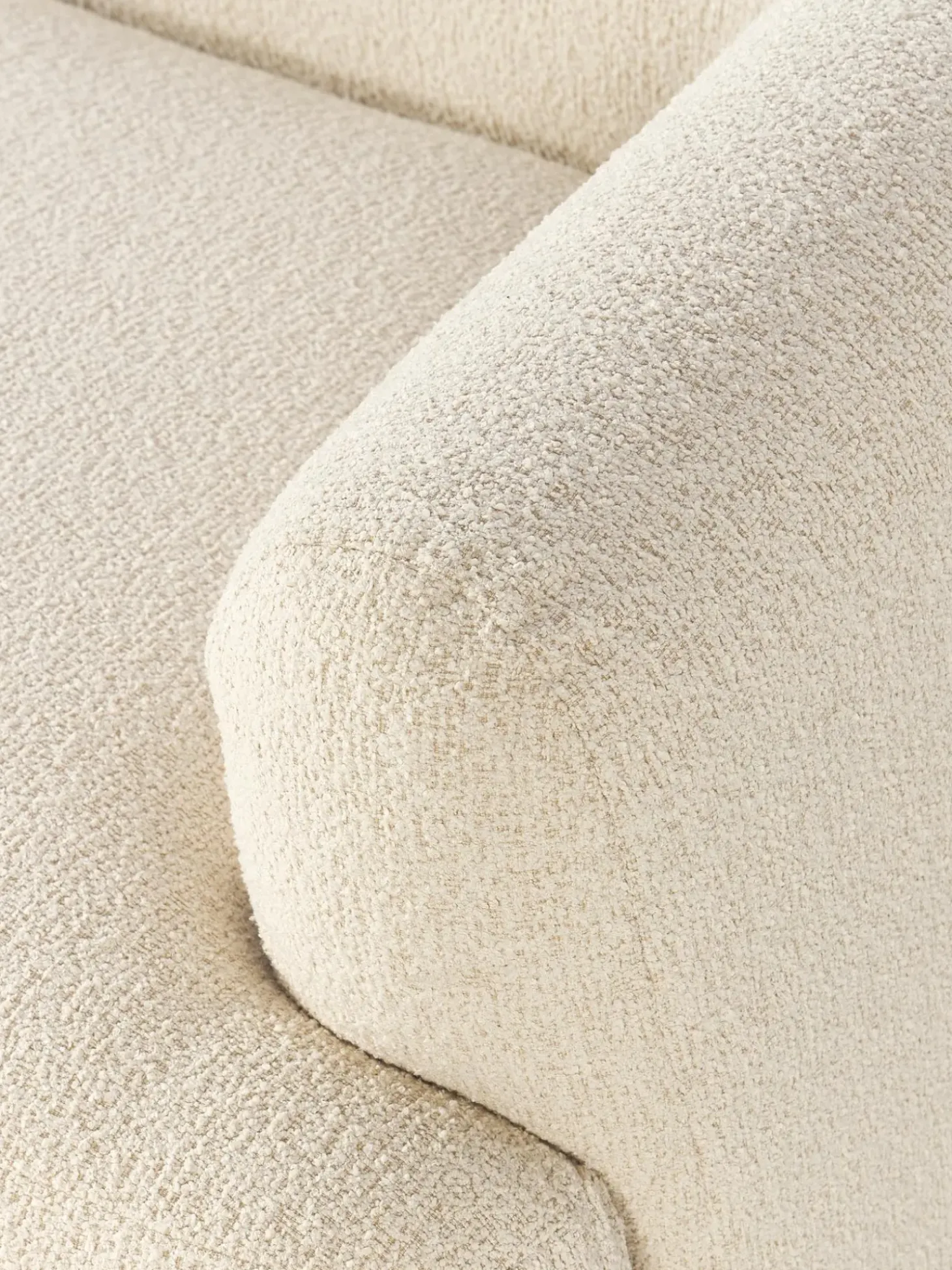 Sofa Rinconera Modular En Tejido Boucle Sofia (4 Plazas)