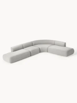 Sofa Rinconera Modular En Tejido Boucle Sofia (4 Plazas)