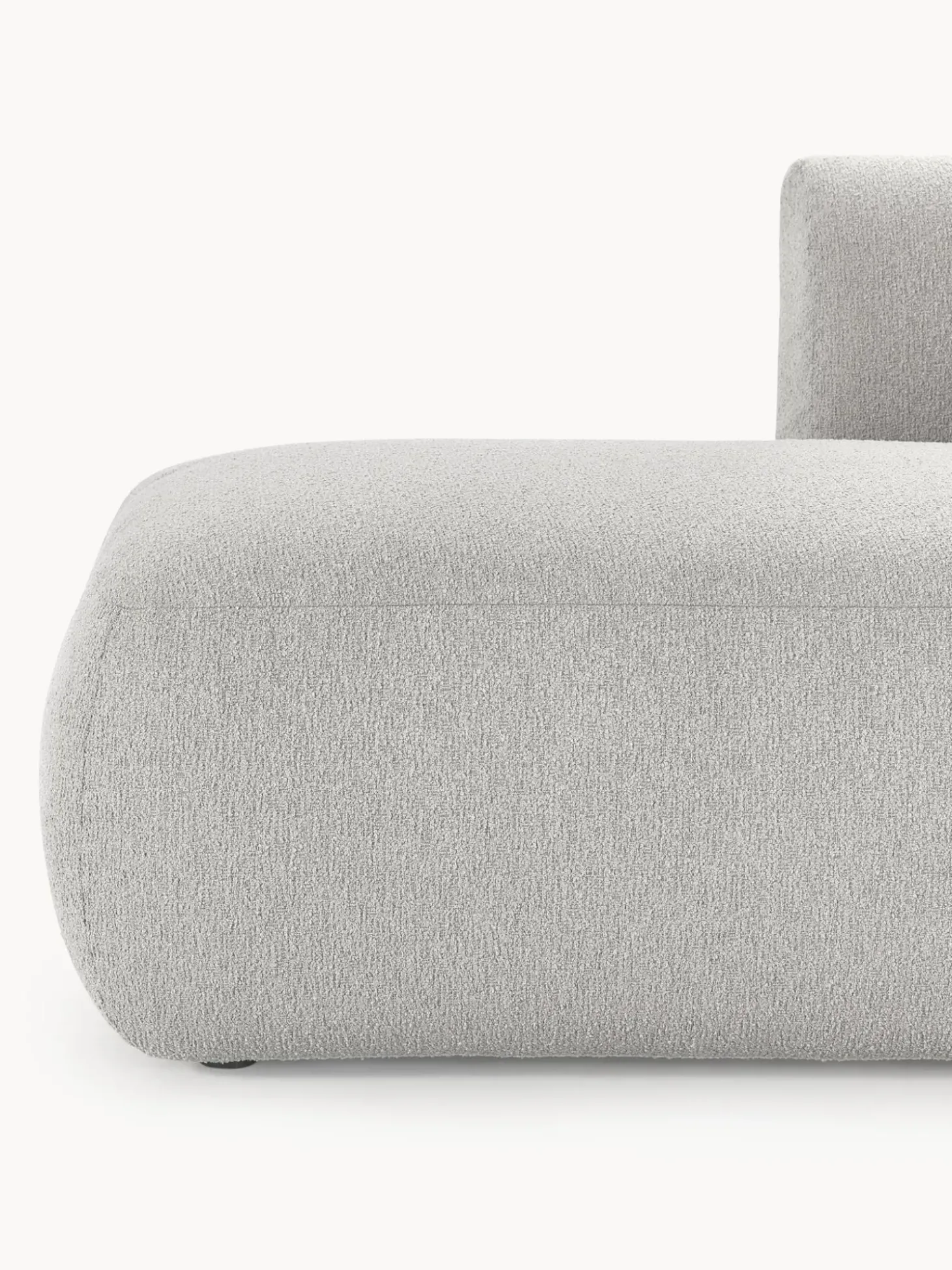 Sofa Rinconera Modular En Tejido Boucle Sofia (4 Plazas)