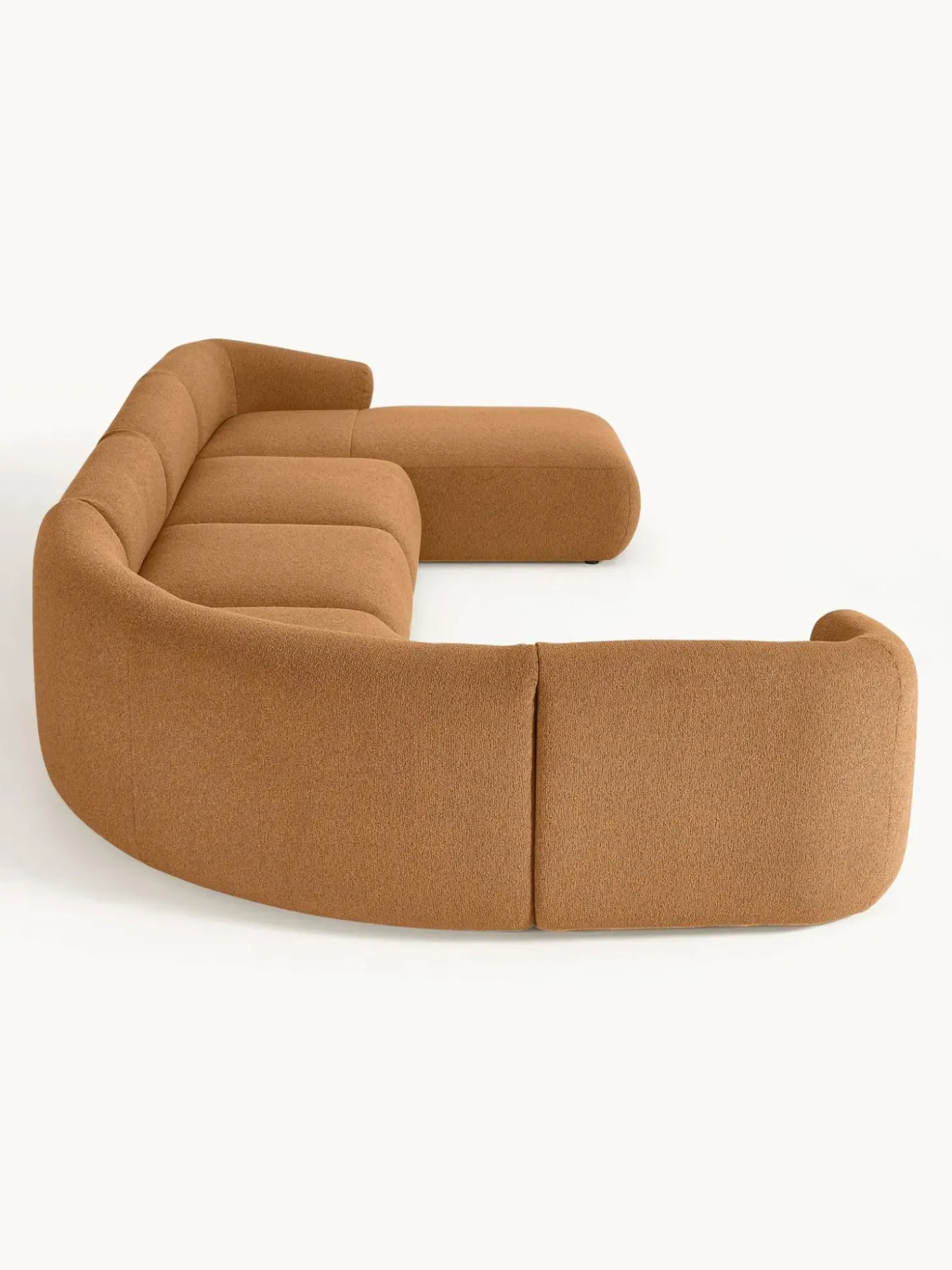 Sofa Rinconera Modular En Tejido Boucle Sofia