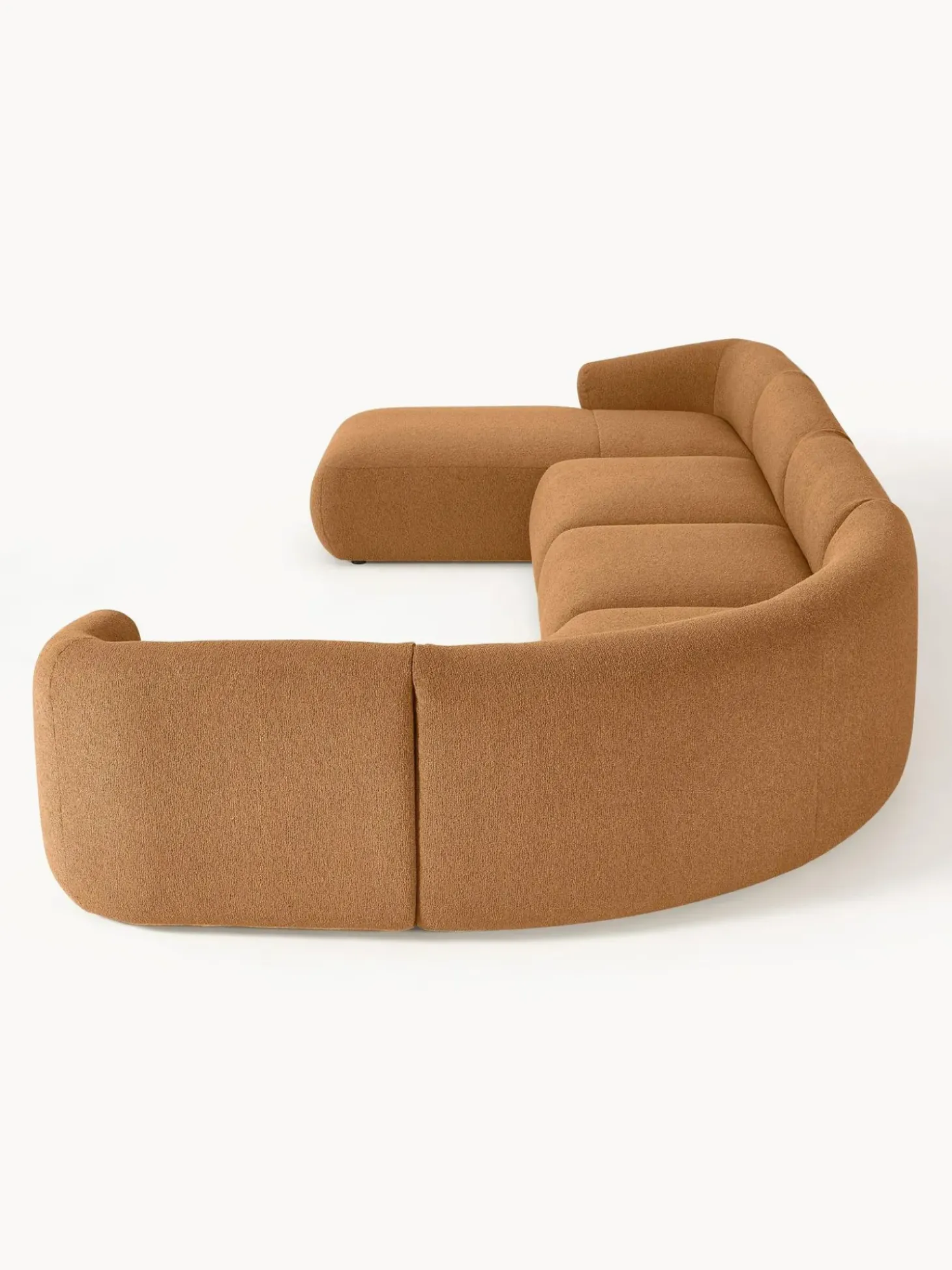 Sofa Rinconera Modular En Tejido Boucle Sofia