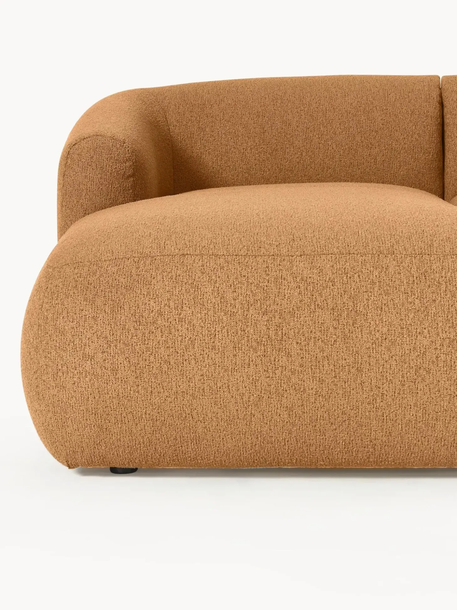 Sofa Rinconera Modular En Tejido Boucle Sofia