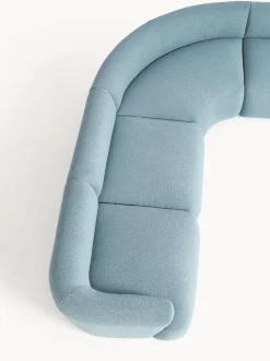 Sofa Rinconera Modular En Tejido Boucle Sofia (4 Plazas)