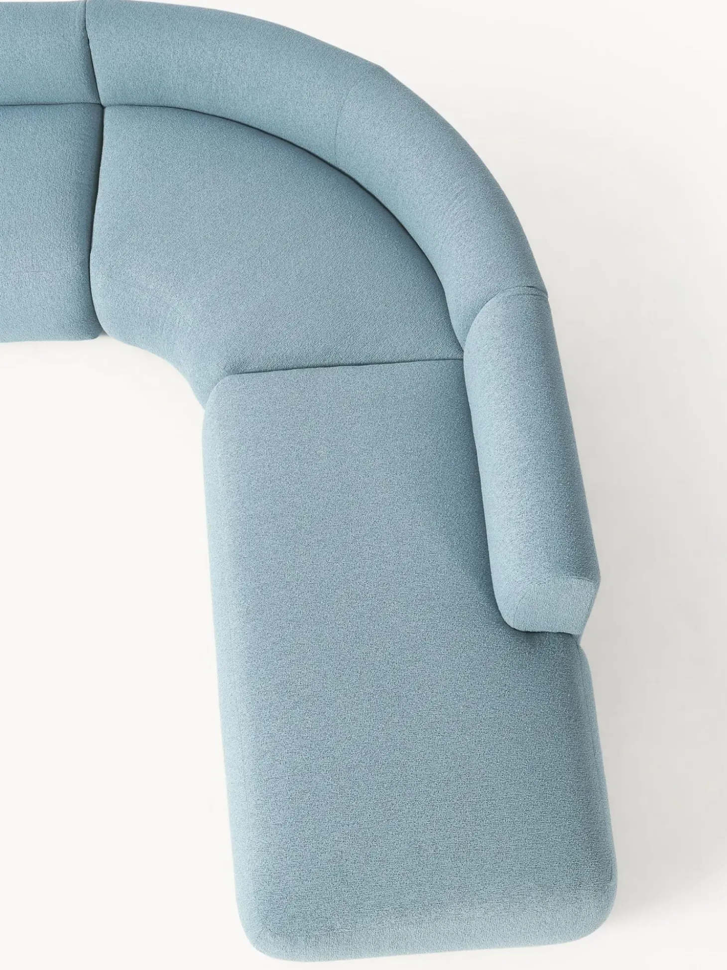 Sofa Rinconera Modular En Tejido Boucle Sofia (4 Plazas)