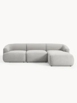 Sofa Rinconera Modular En Tejido Boucle Sofia (3 Plazas)