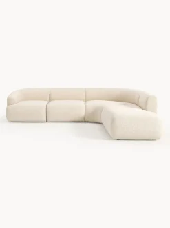 Sofa Rinconera Modular En Tejido Boucle Sofia (4 Plazas)