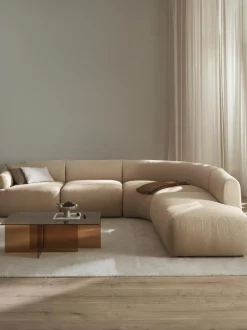 Sofa Rinconera Modular En Tejido Boucle Sofia (4 Plazas)