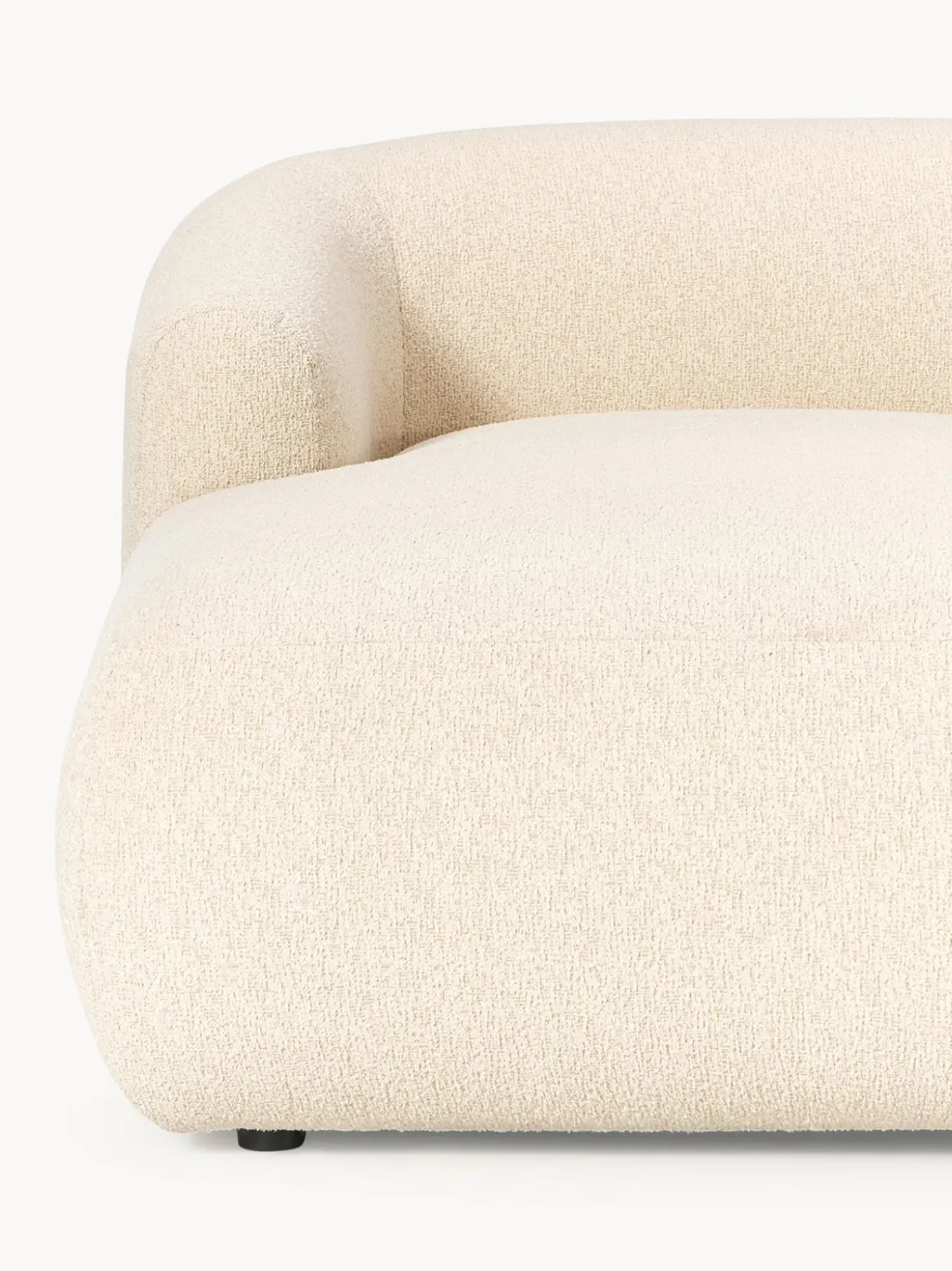 Sofa Rinconera Modular En Tejido Boucle Sofia