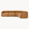 Sofa Rinconera Modular En Tejido Boucle Sofia (4 Plazas)