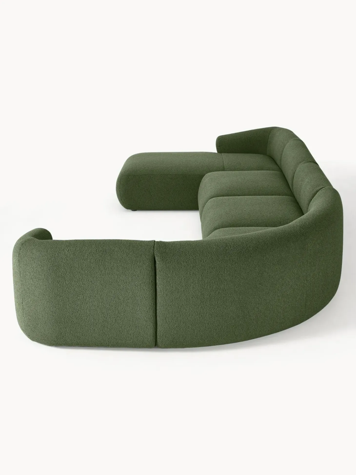 Sofa Rinconera Modular En Tejido Boucle Sofia