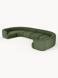 Sofa Rinconera Modular Grande En Tejido Boucle Sofia