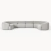 Sofa Rinconera Modular Grande En Tejido Boucle Sofia