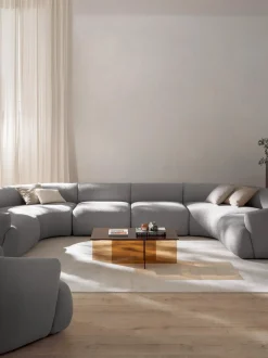 Sofa Rinconera Modular Grande En Tejido Boucle Sofia