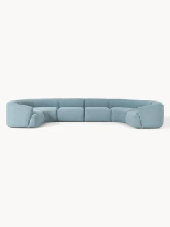 Sofa Rinconera Modular Grande En Tejido Boucle Sofia