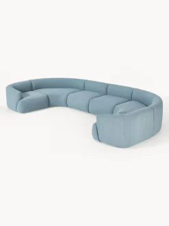 Sofa Rinconera Modular Grande En Tejido Boucle Sofia
