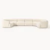 Sofa Rinconera Modular Grande En Tejido Boucle Sofia
