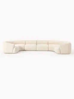 Sofa Rinconera Modular Grande En Tejido Boucle Sofia