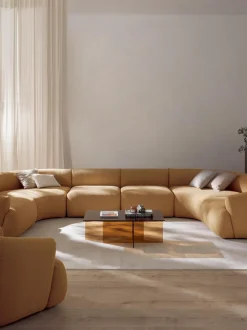 Sofa Rinconera Modular Grande En Tejido Boucle Sofia