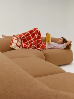 Sofa Rinconera Modular Grande En Tejido Boucle Sofia