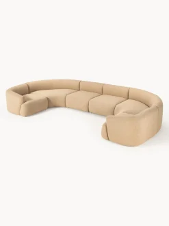 Sofa Rinconera Modular Grande En Tejido Boucle Sofia