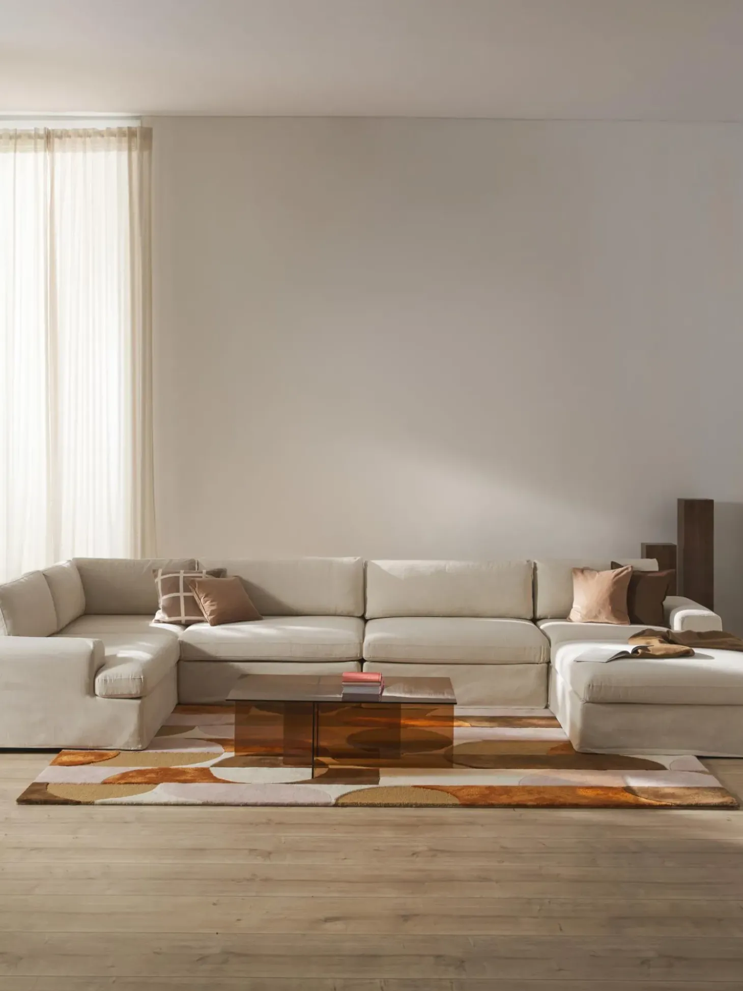 Sofa Rinconera Modular Russell, Desenfundable