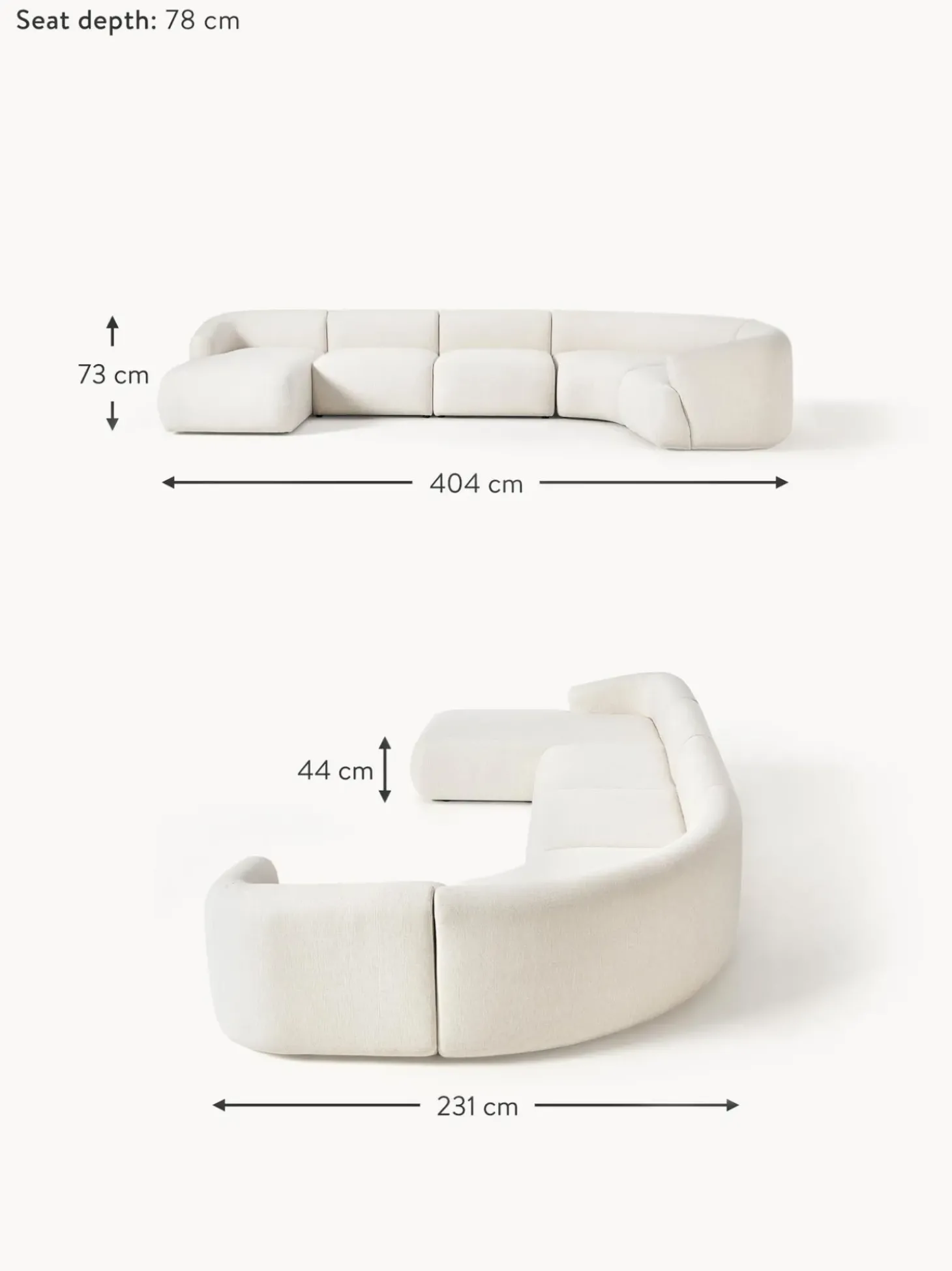 Sofa Rinconera Modular Sofia