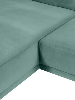 Sofa Rinconera Pequeno De Terciopelo Fluente