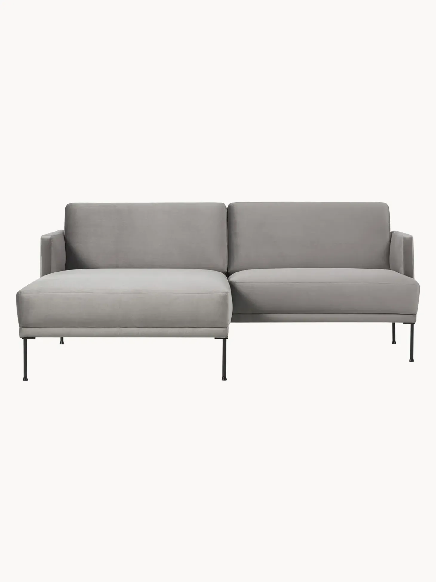 Sofa Rinconera Pequeno De Terciopelo Fluente