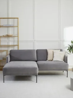 Sofa Rinconera Pequeno De Terciopelo Fluente