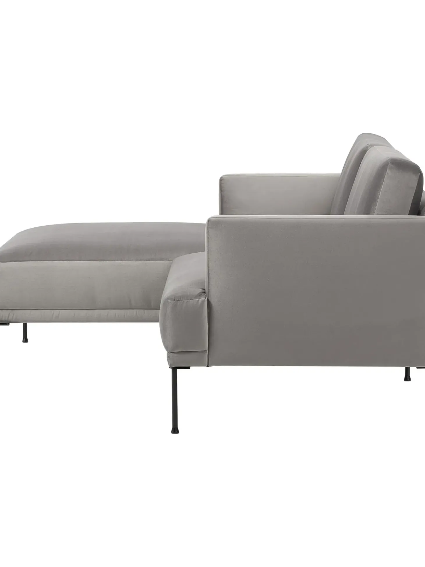 Sofa Rinconera Pequeno De Terciopelo Fluente