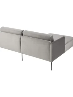Sofa Rinconera Pequeno De Terciopelo Fluente