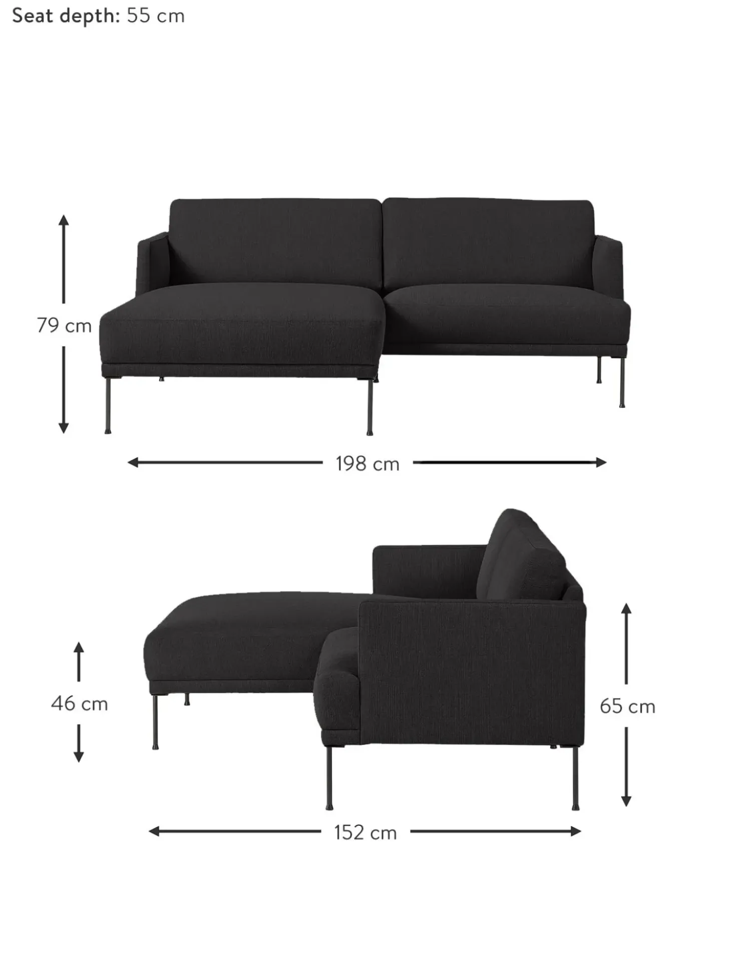 Sofa Rinconera Pequeno Fluente