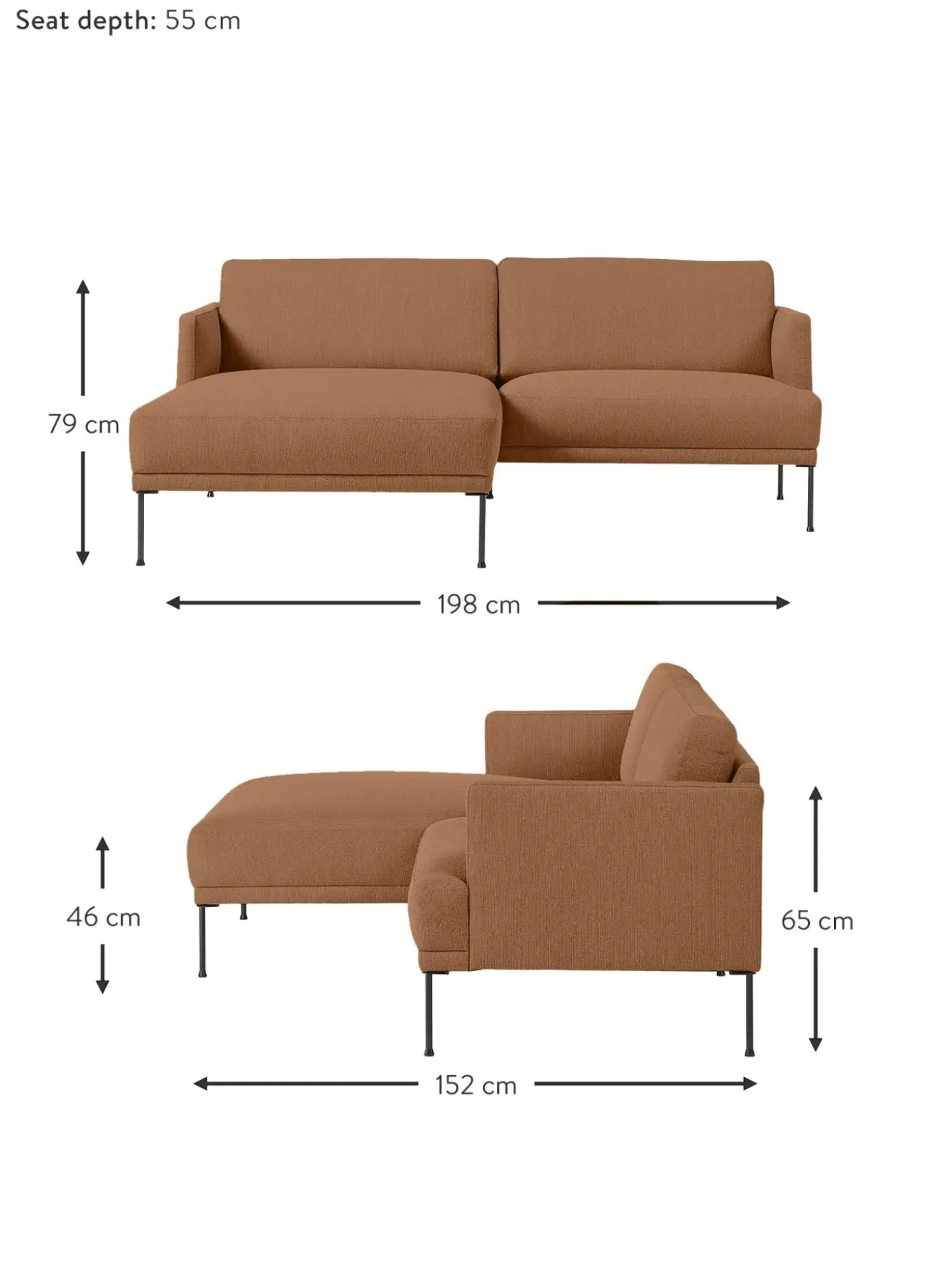 Sofa Rinconera Pequeno Fluente