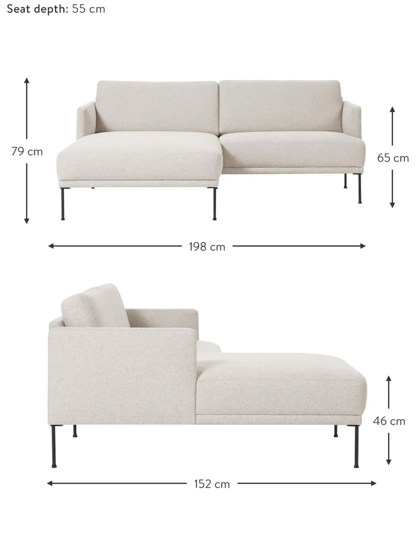 Sofa Rinconera Pequeno Fluente