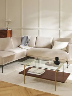 Sofa Rinconero De Terciopelo Fluente