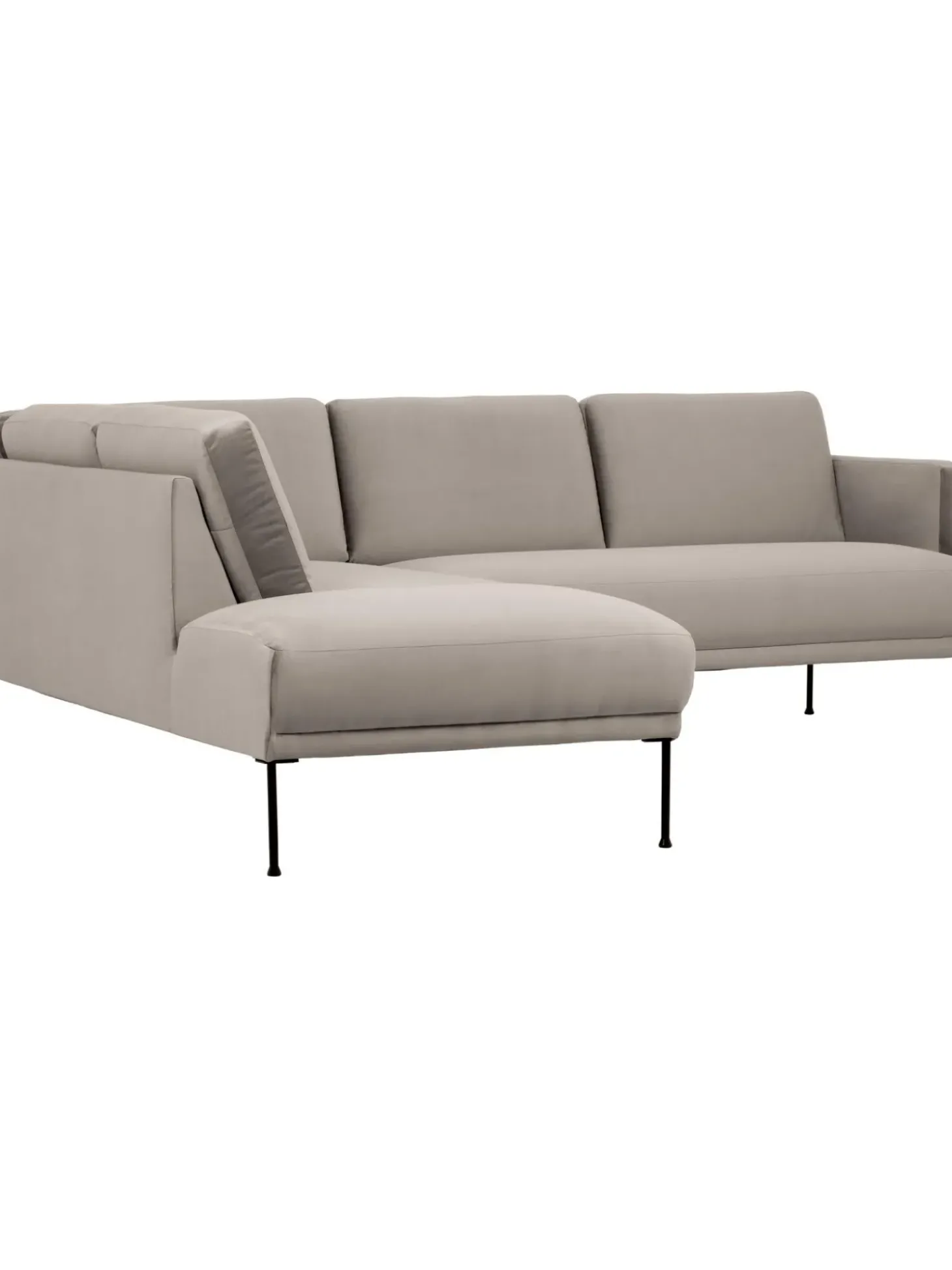 Sofa Rinconero De Terciopelo Fluente