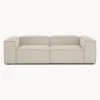Sofa Rinconero Modular De Pana Lennon (3 Plazas)
