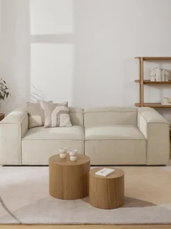 Sofa Rinconero Modular De Pana Lennon (3 Plazas)