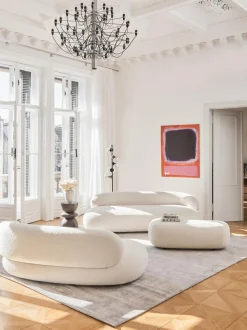 Sofa Rinon De Borreguillo Alba (2 Plazas)