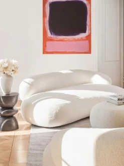 Sofa Rinon De Borreguillo Alba (2 Plazas)