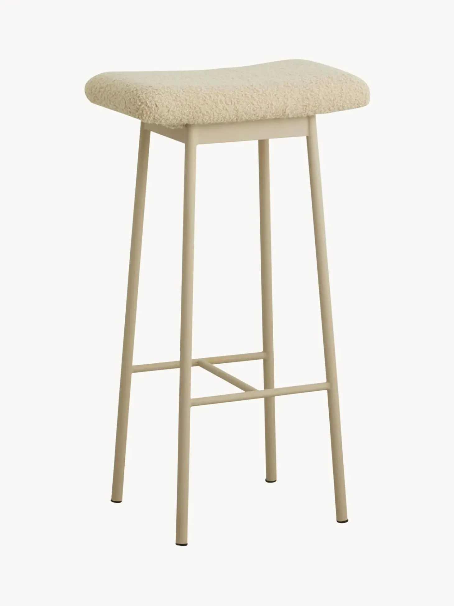 Taburete Alto De Borreguillo Zala