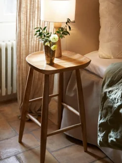 Taburete Alto De Madera De Mango Nino