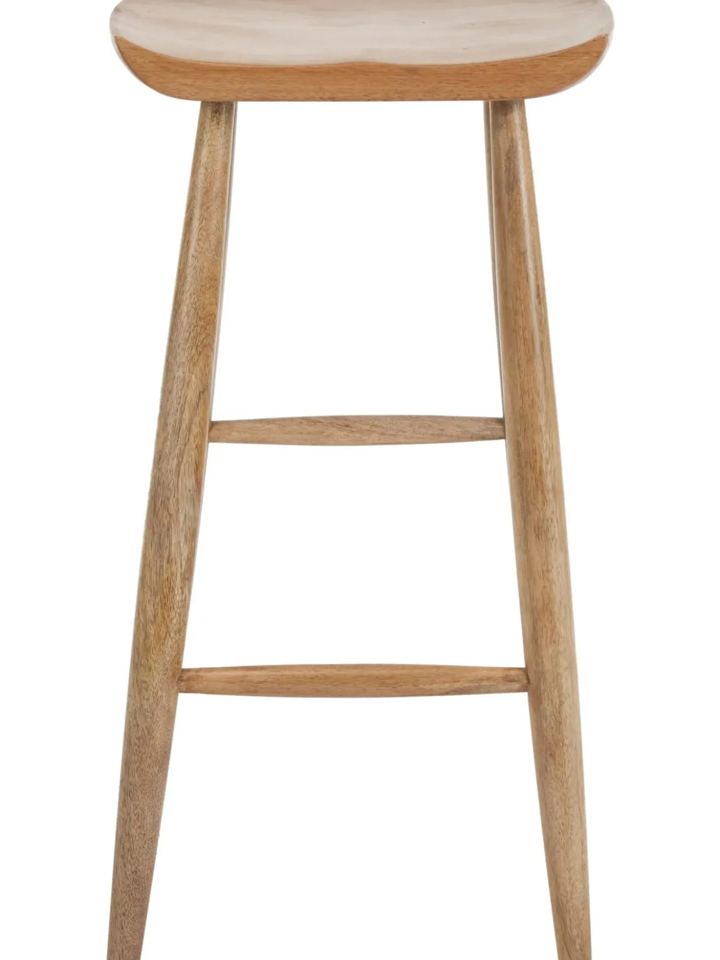 Taburete Alto De Madera De Mango Nino