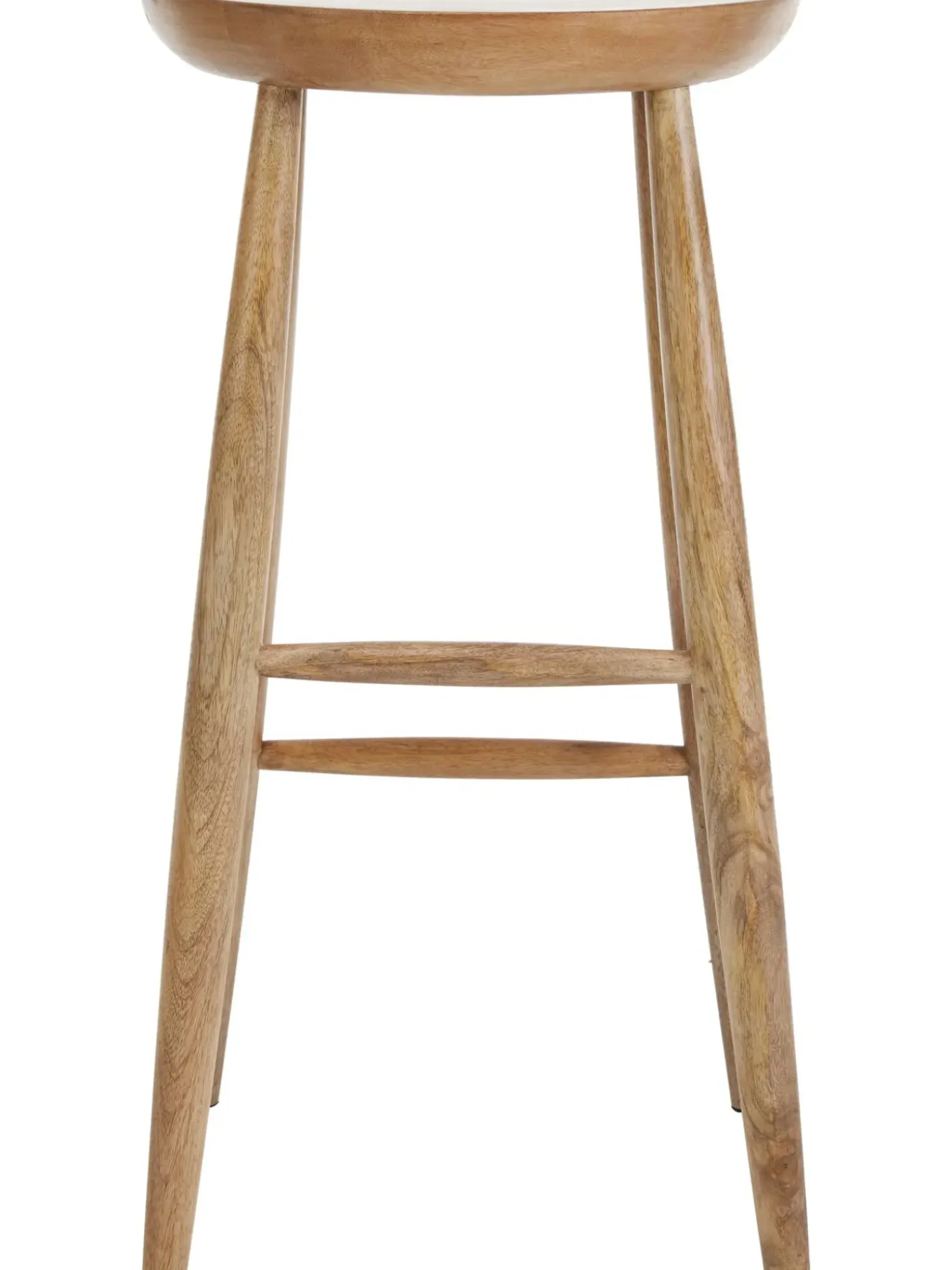 Taburete Alto De Madera De Mango Nino