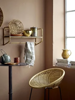 Taburete Alto De Ratan Yonne