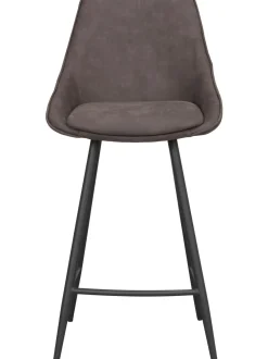 Taburete Alto De Terciopelo Sierra