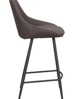 Taburete Alto De Terciopelo Sierra